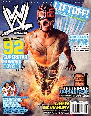 WWE Magazine August 2009 Magazine PWcatalog
