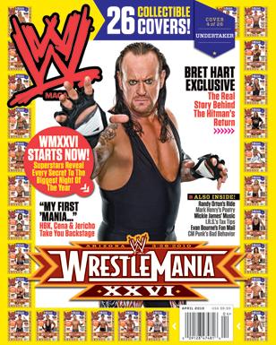 WWE Magazine April 2010 Undertaker Magazine PWcatalog