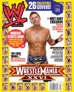 WWE Magazine April 2010 The Miz Magazine PWcatalog