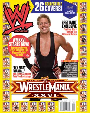 WWE Magazine April 2010 Jack Swagger