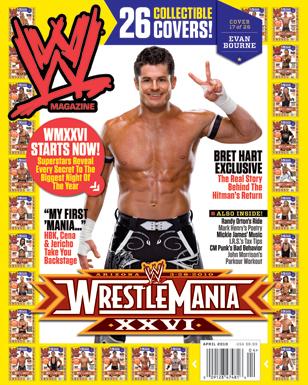 WWE Magazine April 2010 Evan Bourne Magazine PWcatalog