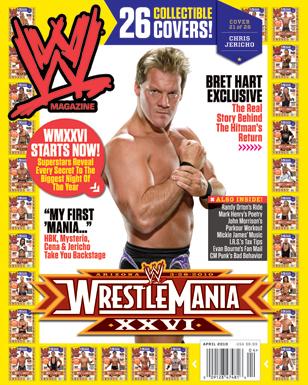WWE Magazine April 2010 Chris Jericho