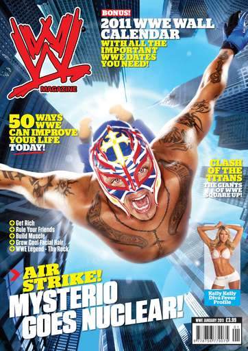 WWE Magazine Holiday 2010 Magazine PWcatalog
