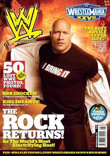 WWE Magazine April/May 2011 Magazine PWcatalog