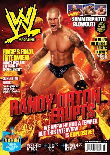 WWE Magazine June 2011 Magazine PWcatalog