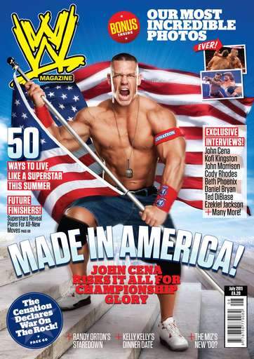 WWE Magazine July 2011 Magazine PWcatalog