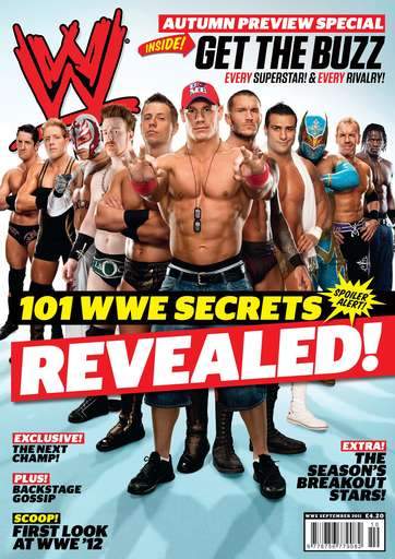 WWE Magazine September 2011