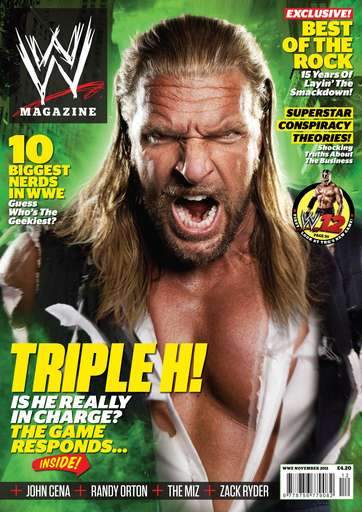 WWE Magazine November 2011 Magazine PWcatalog