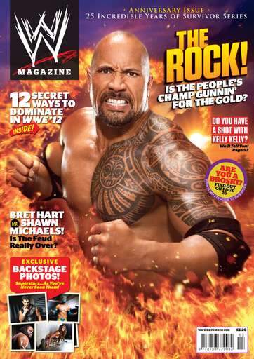 WWE Magazine December 2011 Magazine PWcatalog