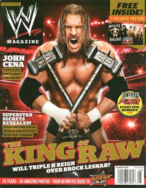 WWE Magazine August 2012