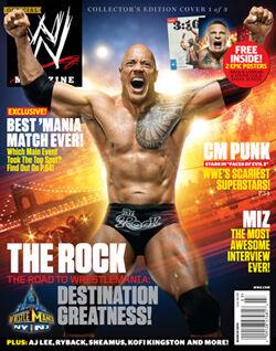 WWE Magazine March 2013 The Rock