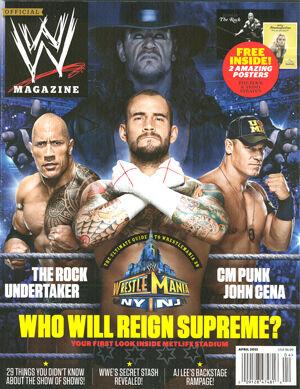 WWE Magazine April 2013