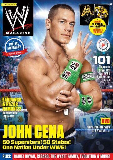 WWE Magazine July 2014 from The United Kingdom Magazine PWcatalog