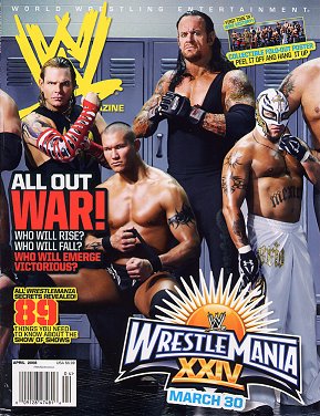 WWE Magazine  April 2008