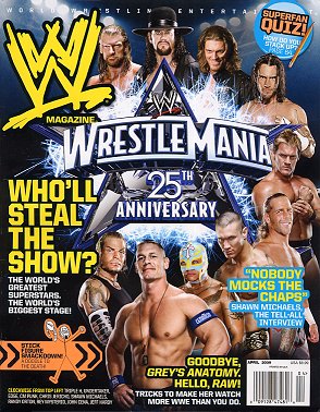 WWE Magazine  April 2009