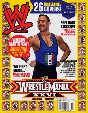 WWE Magazine  April 2010