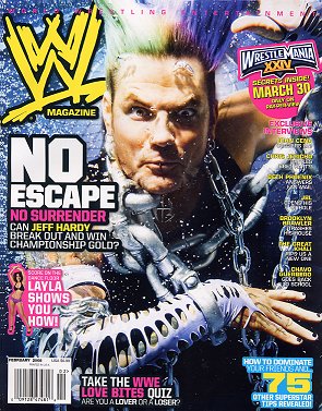 WWE Magazine  February 2008