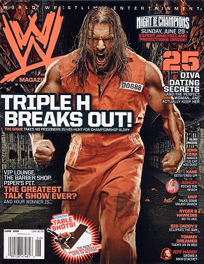 WWE Magazine  June 2008