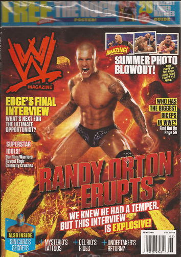 WWE Magazine June 2011 Magazine PWcatalog