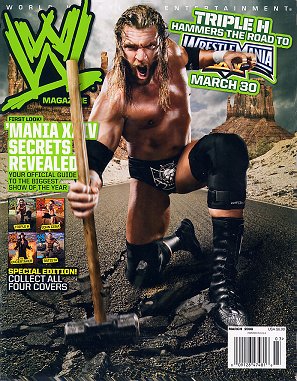 WWE Magazine  March 2008