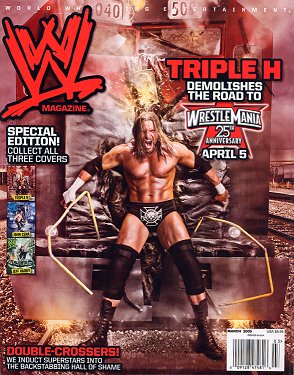 WWE Magazine  March 2009