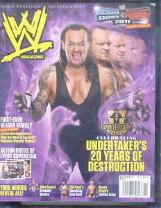 WWE Magazine November 2010 Magazine PWcatalog
