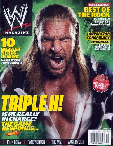 WWE Magazine  November 2011