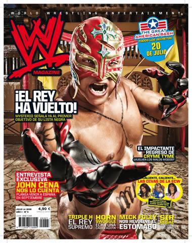 WWE Magazine from Spain July 2008