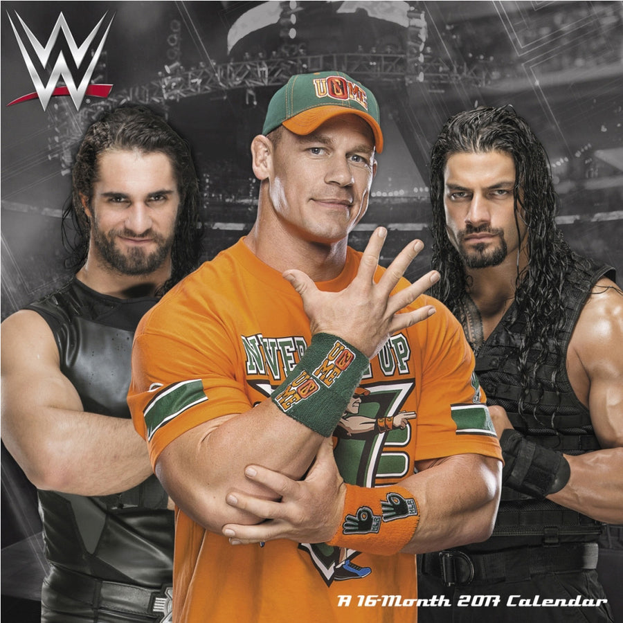 WWE Mini Calendar 2017 Pwcatalog