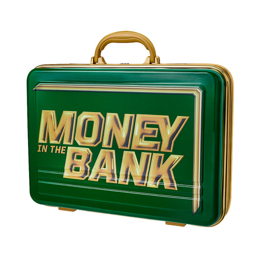 WWE Money In The Bank Green Commemorative Briefcase