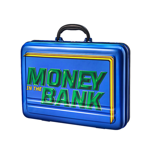 WWE Money in the Bank Blue Commemorative Briefcase