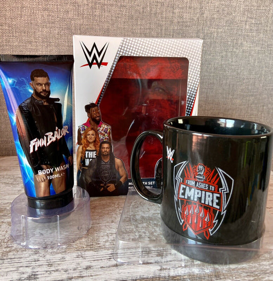 WWE Mug Bath Gift Set Fragranced Body wash