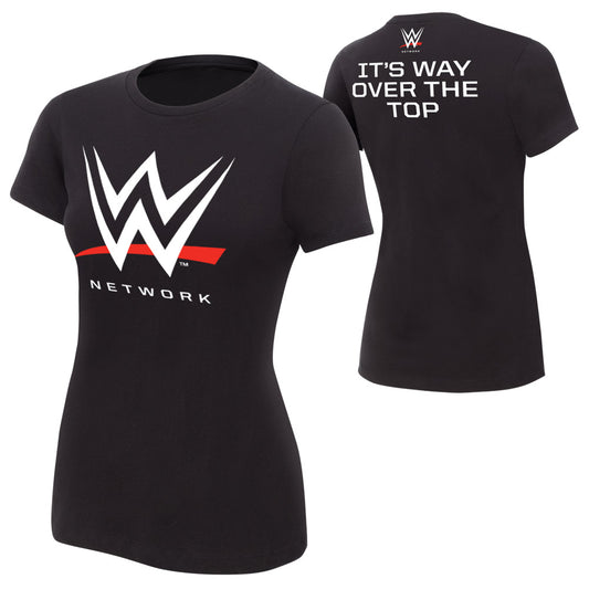 WWE Network Women's T-Shirt Pwcatalog