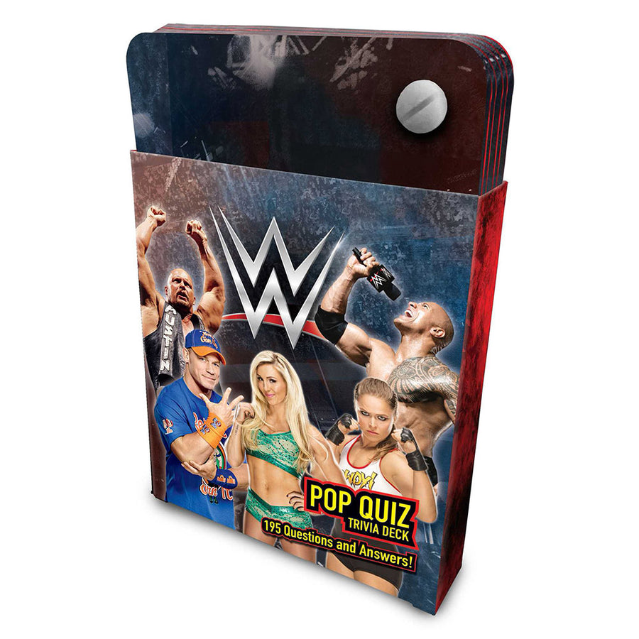 WWE Pop Quiz Trivia Deck Pwcatalog