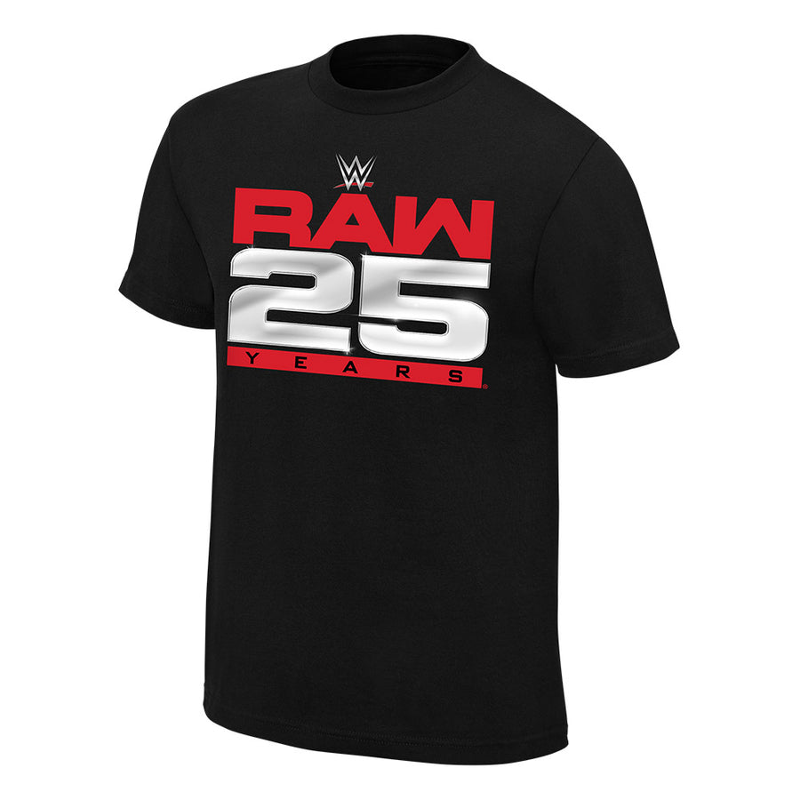 WWE RAW 25th Anniversary Special Edition T-Shirt Pwcatalog