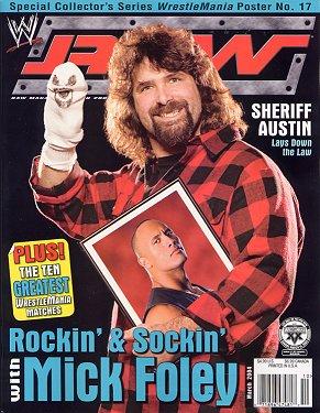 WWE Raw March 2004 Magazine PWcatalog