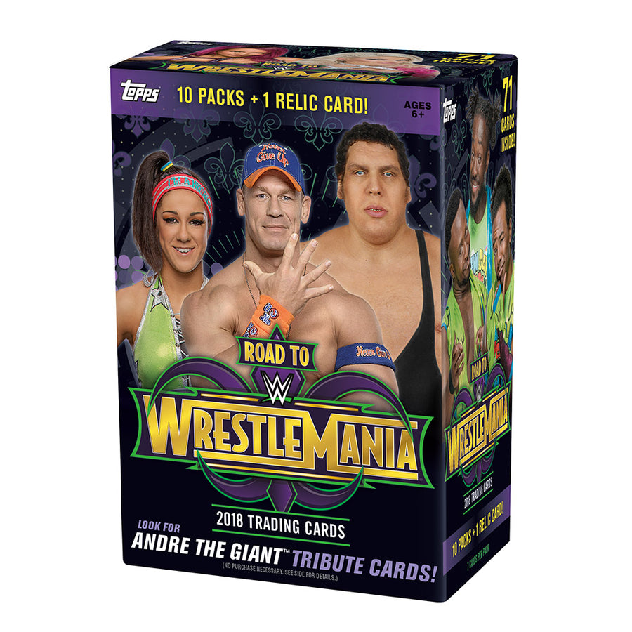 WWE Road to WrestleMania 34 Topps Cards Box Set Pwcatalog