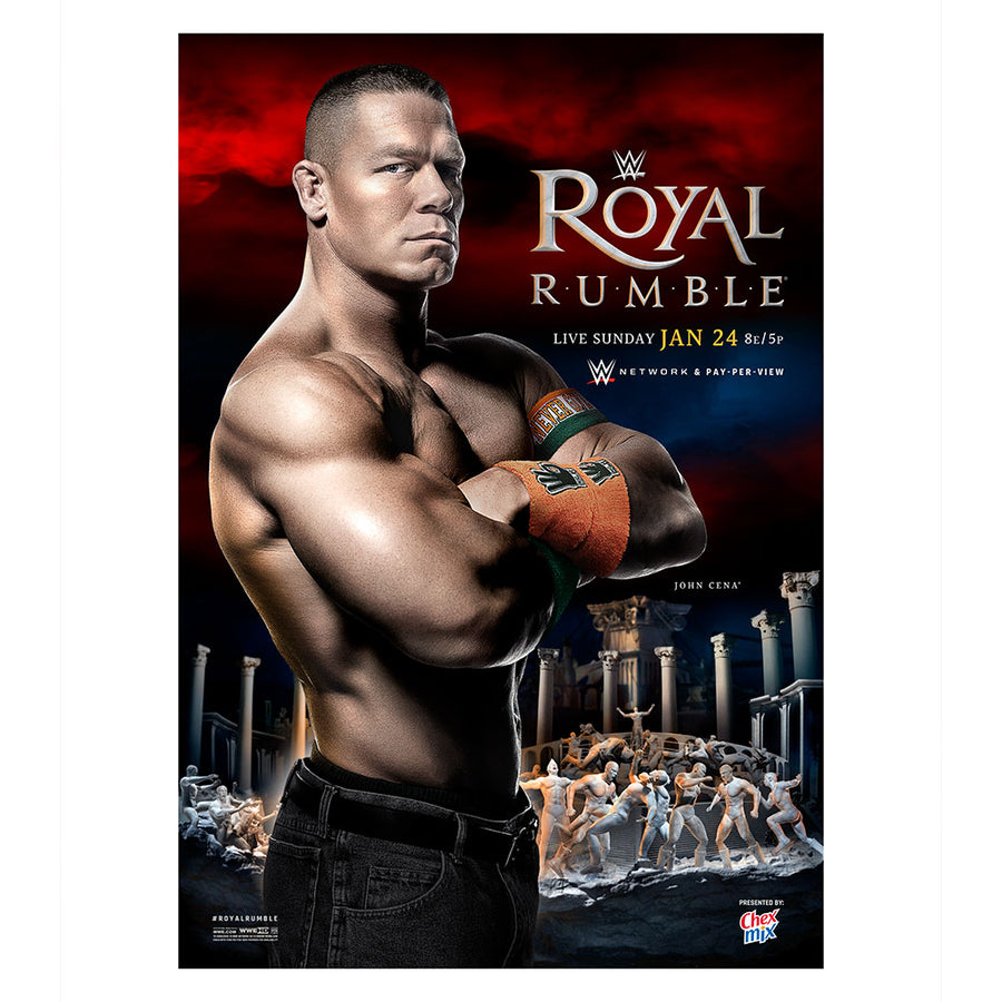 WWE Royal Rumble 2016 Poster Pwcatalog