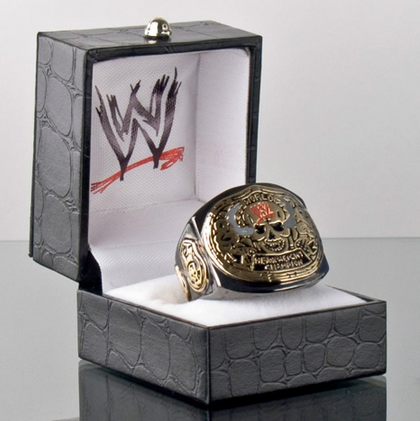 WWE Smoking Skull Championship Finger Ring Pwcatalog