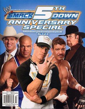 WWE Special Smackdown 5th anniversary posters 2004 Magazine PWcatalog