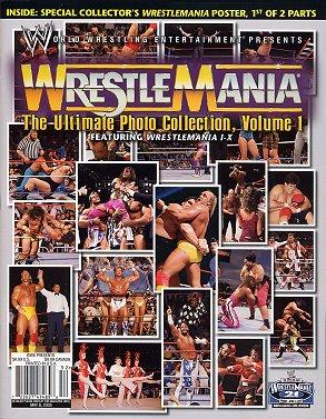 WWE Special Wrestlemania the ultiamte photo collection vol 1 2005 Magazine PWcatalog
