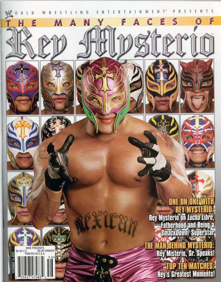 WWE Special the many faces of Rey Mysterio 2005 Magazine PWcatalog