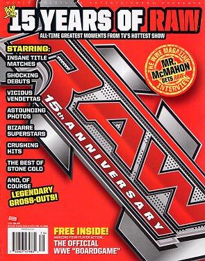 WWE Special 15 Years of RAW 2007 Magazine PWcatalog