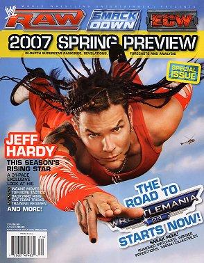 WWE Special 2007 Spring Preview Magazine PWcatalog