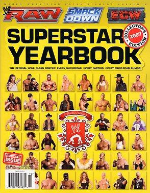 WWE Special superstars yearbook 2007 Magazine PWcatalog