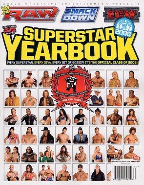 WWE Special superstars yearbook 2008 Magazine PWcatalog