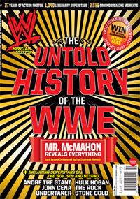 WWE Special untold history of the WWE 2009 Magazine PWcatalog