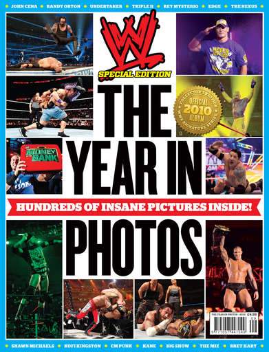 WWE Special The Year In Photos 2010 UK version Magazine PWcatalog