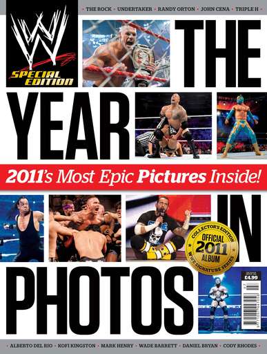 WWE Special WWE A Year in Photos 2011