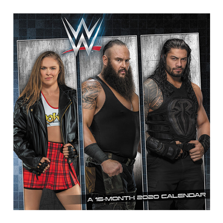 WWE Superstars 2020 Wall Calendar Pwcatalog